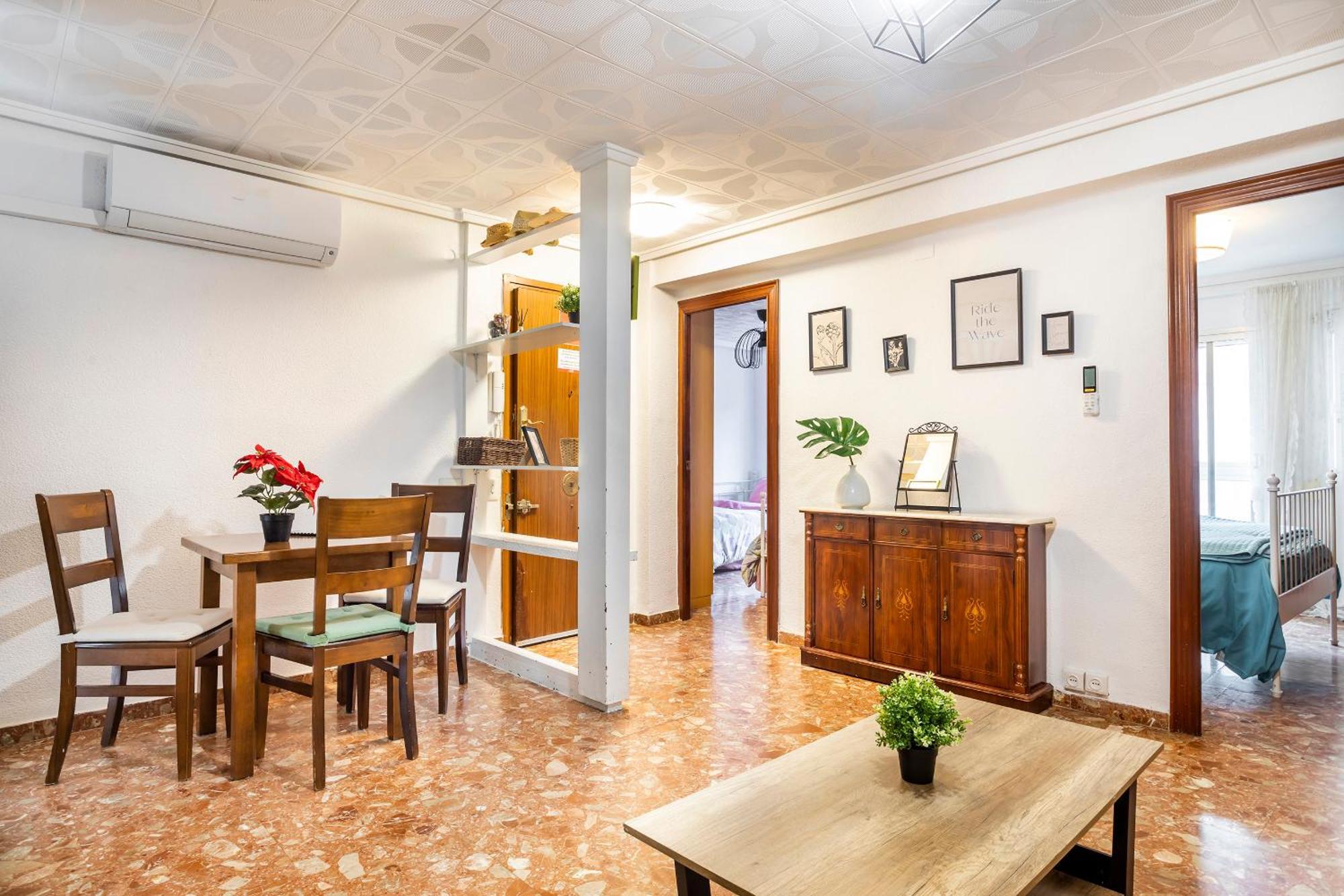 Big Apartment At Beach With Terrace Valencia Exterior photo